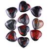 Natural Rose Quartz Heart-Shaped Crystal Gemstone - 2cm Polished Palm Stone
