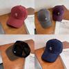 Cotton Embroidered Cartoon Baseball Cap With Sunshade For Women And Men Spring Summer