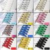 19 Colors Shiny Gold and Silver Colorful Bright Shoelaces 100-140 Cm Sneakers Shoelaces Boots Laces Shoelaces String