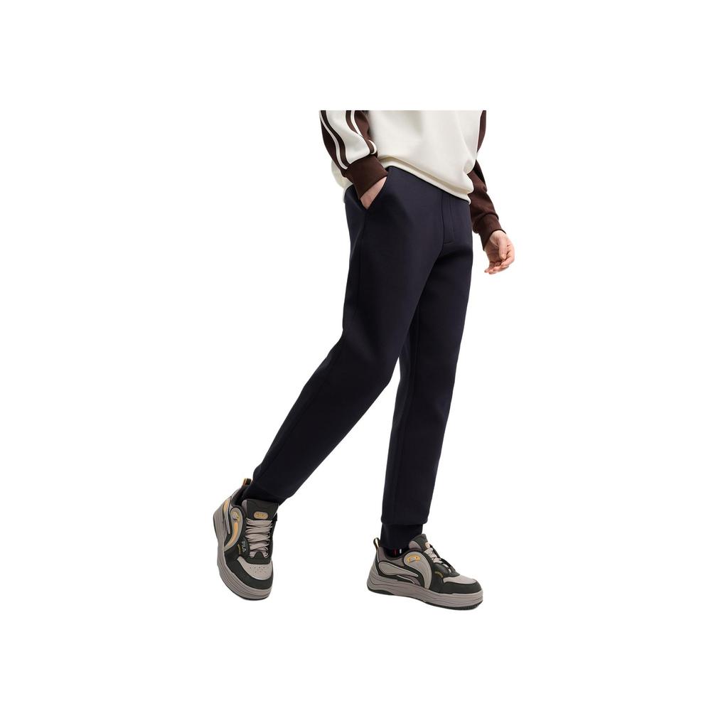 New FILA ORIGINALE Knitted Sweatpants Men's Legend Blue F11M519602F-NV