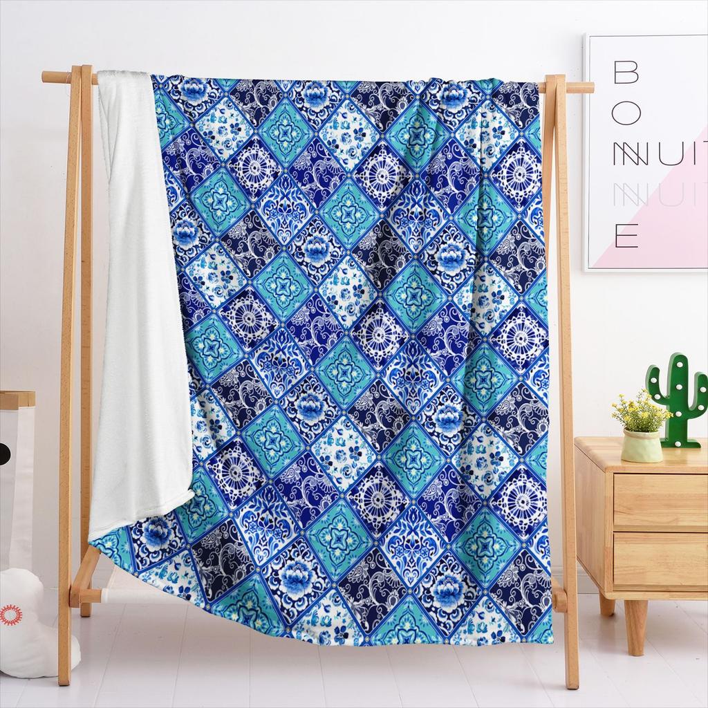 Blanket Flannel Blanket Bohemian 3D Digital Printed Blanket Blanket