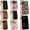 For Realme Note 80 4G RMX5388 Phone Case Floral Daisy Aesthetic Moon Nigth Bow Pattern Funda Soft Liquid Silicone Back Cover
