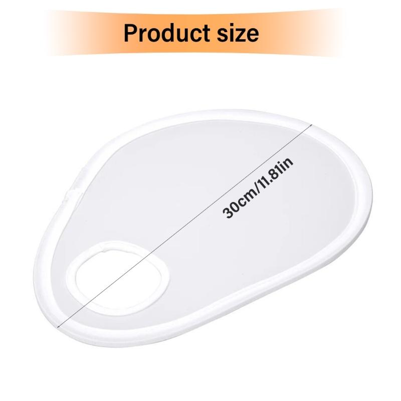 Foldable Photography Flashes Lens Diffuser Reflector, 30cm White Soft Light Cloth Softbox for Natural Photography