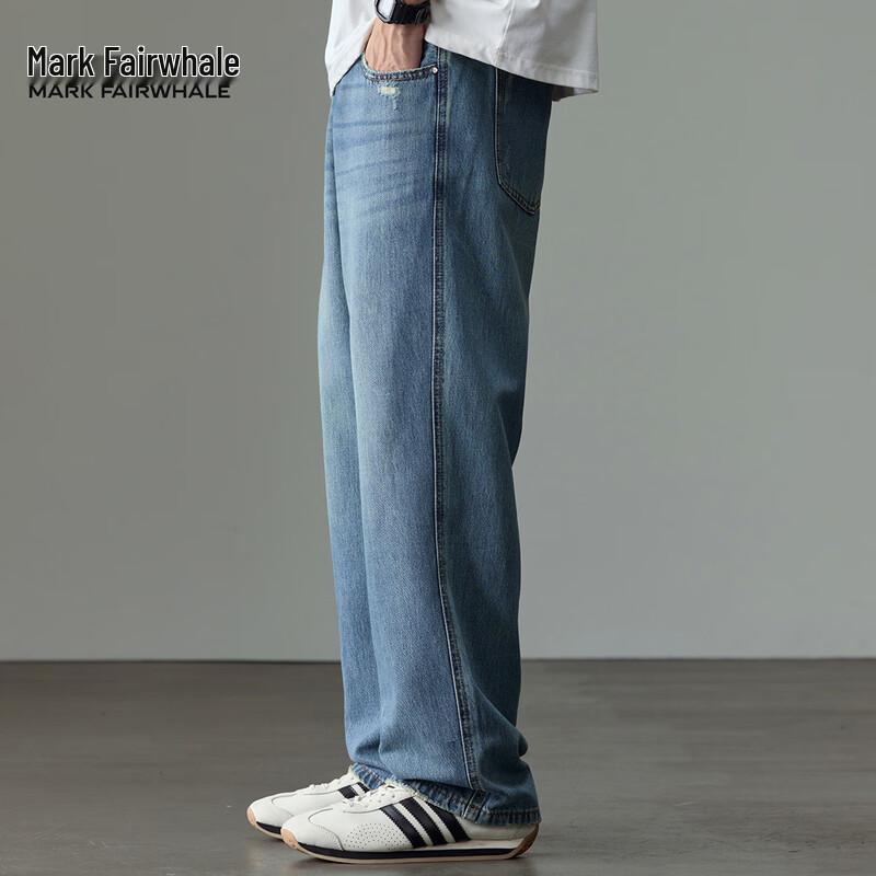 Mark Fairwhale Men's Tencel Lightweight Straight Jeans