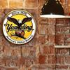 Vintage Metal Poster Wall Decor Yuengling Beer Sign Round Tin Sign for Bar