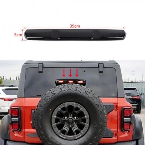 Heckklappe Dritte Hohe Bremsleuchte Zierdekorabdeckung Für Ford Bronco Raptor 22-26