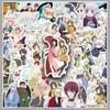 50 Sheets Energetic Girl Kamisama Kiss Stickers - Japanese Anime Nanami & Tomoe Washi Tape for Journals, Cards, and Fridge Décor