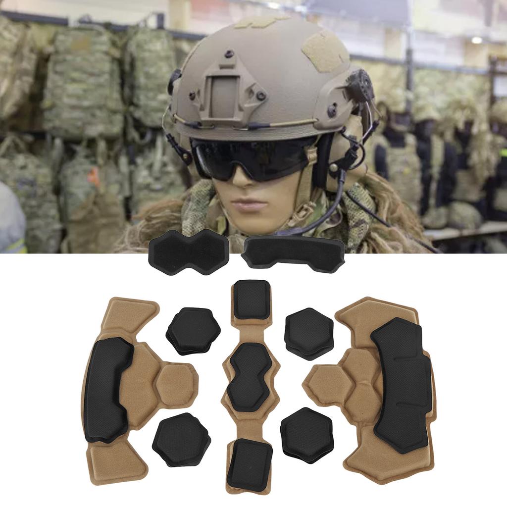 Helmet Padding Kit Pad Protective Mat Motorcycle Bike Cushions Waterproof