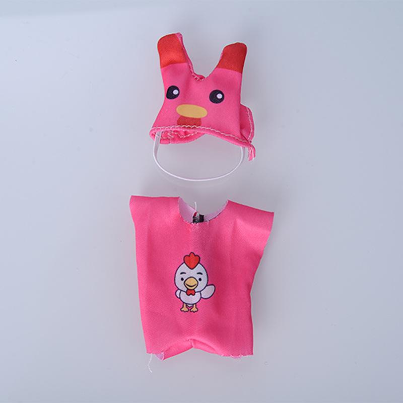 Vinyl Soft Rubber Baby Doll with Clothes - Mini Simulation Toy Doll