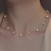 2024 Luxury French Tassel Pearl Necklace for Women – Elegant Clavicle Chain Design