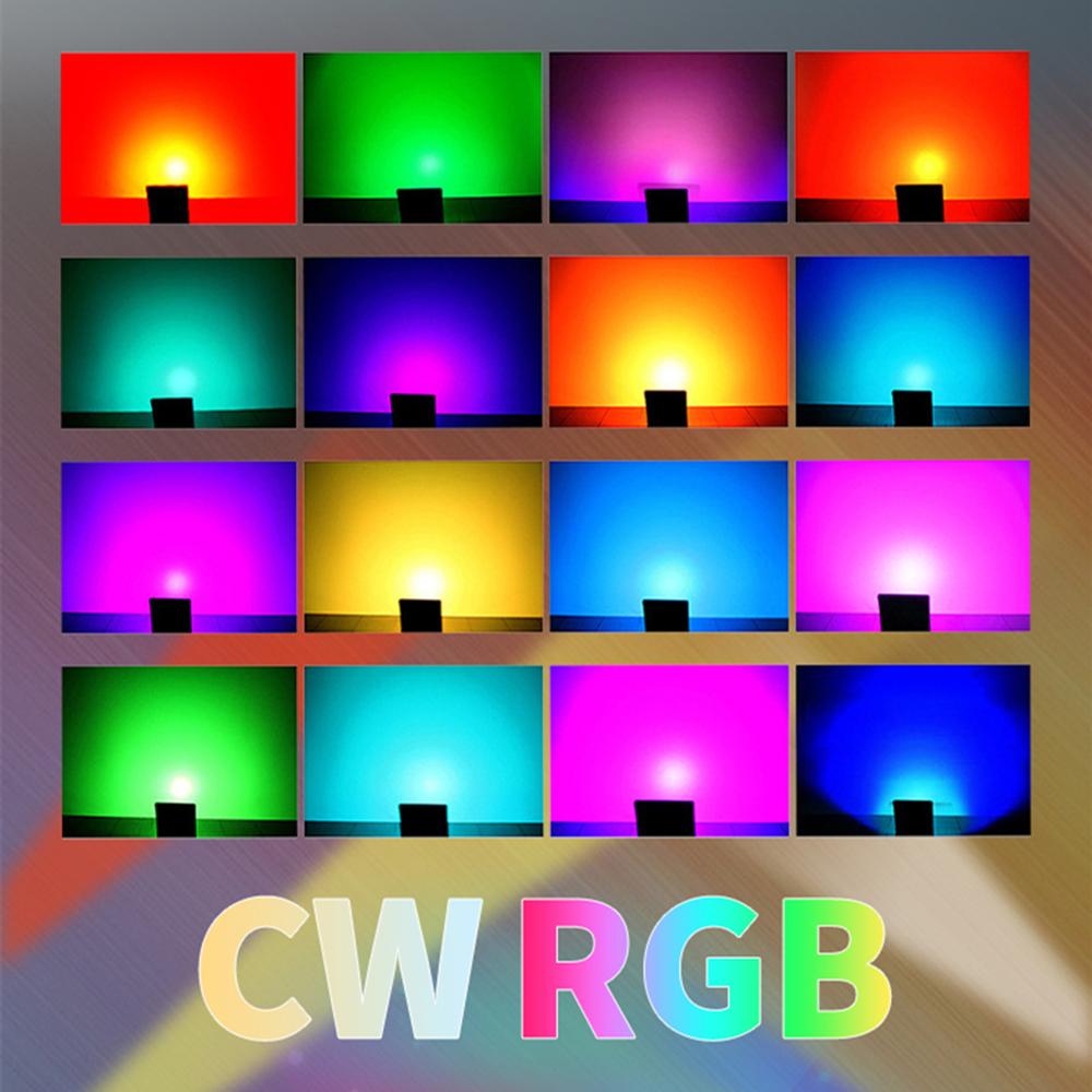50W Tuya APP Smart LED Light IP66 Waterproof Colorful RGB Lamp Outdoor Factory Warehouse Floodlight
