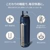 BOTTLE BOTTLE 1 Liter Water Large Capacity with Direct Vacuum Stainless Steel Double for Girls and Indigo Blue Bottle, (1000ml), Straw, Drinking,