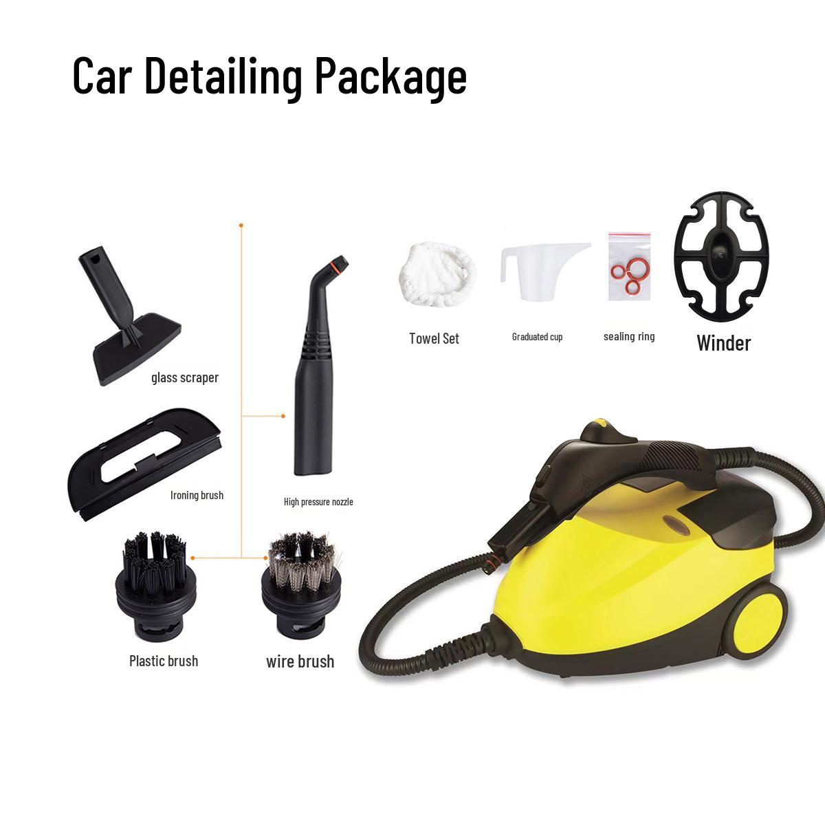 

110V High-Pressure Steam Cleaner & Fumigator for Household and Car Use