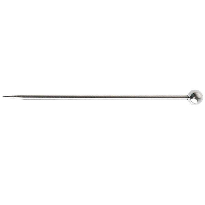 2Pcs Cocktail Pick Stirring Sticks Martini Picks Stainless Steel Fruit Sticks Bar Tools Drink Party