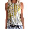 Flower Floral 3D Print Tank Top Summer Women Fashion Streetwear Y2k Tops Oversized Vest Off Shoulder Sleeveless Woman Camisole