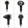 1PC Motorcycle Turn Signal Lights Flowing Turn Signal Lights LED Turn Signal Warning Indicators Blinker Amber Light Scooter