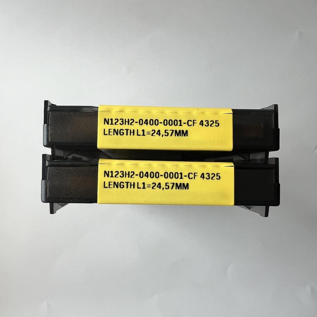 SANDVIK / N123H2-0400-0001-CF 4325 / Original Swedish hard alloy blade 10 Pcs