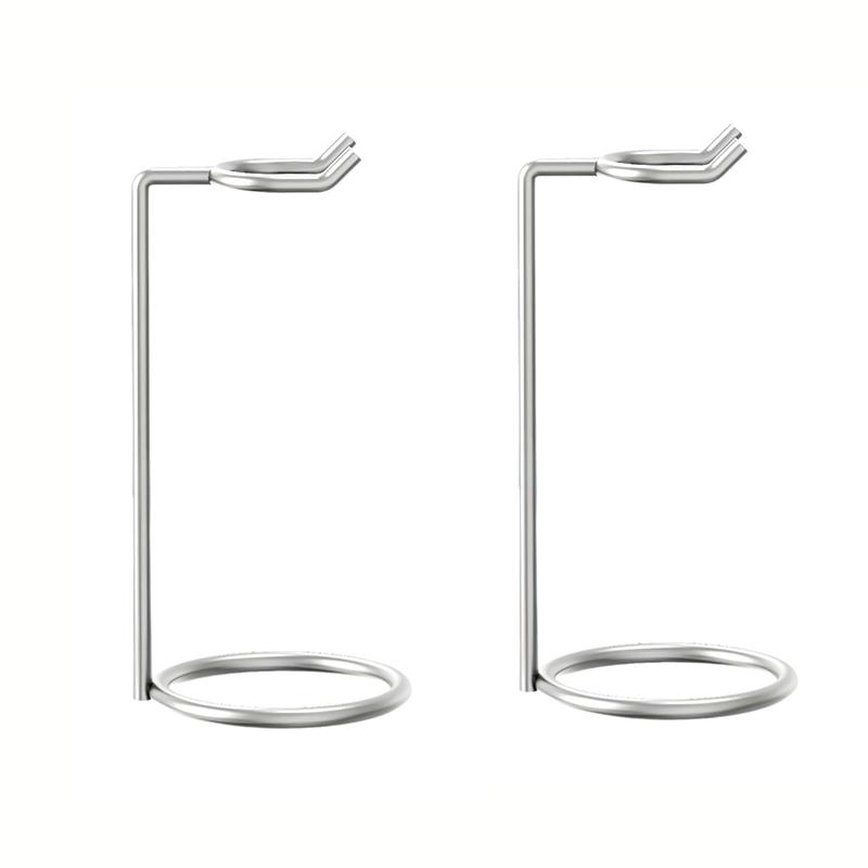 1/2Pcs Razor Holder For Men Stainless Steel Manual Shaver Stand Support Display Stand Shaver Storage Rack Long Handle Portable