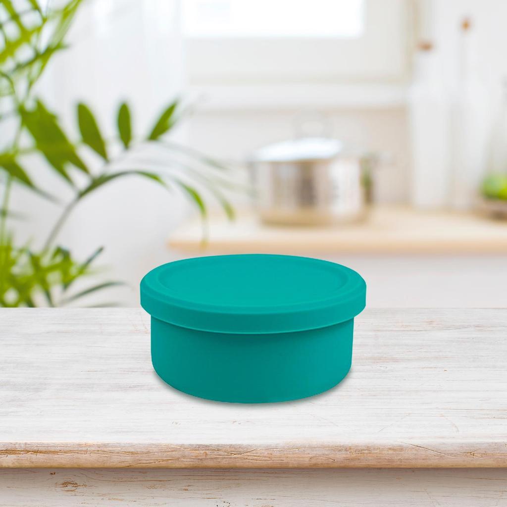 400 Ml Round Container for Meals, Reusable And Travel-Friendly