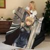 Anime C-Claymore Throw Flannel Blanket, Soft Warm, Durable & Washable Cute Cool