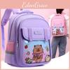Adorable Capybara Cartoon Backpack For Kids In Bright And Fun Colors Ideal For School
