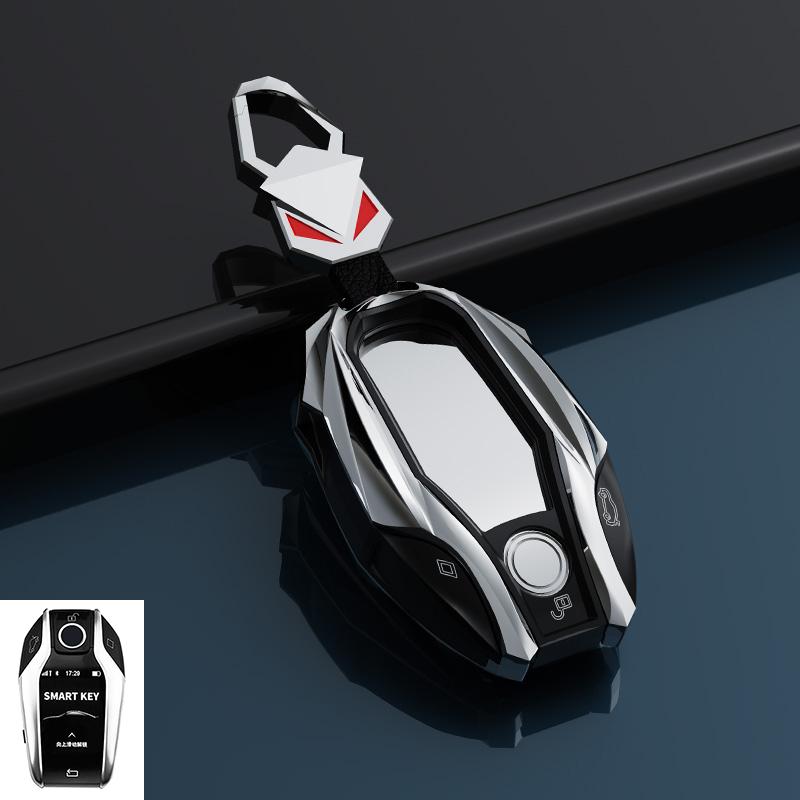Guscio Protettivo in Lega di Zinco per Chiave Intelligente con Avviamento Remoto per Bmw Serie 5 7 X3 X4 X5 X7 G30 G31 G11 G12 G01 Gt 730Li