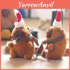 Cute And Plush Capybara Keychain Soft Toy 14cm Ideal For Christmas Gifts