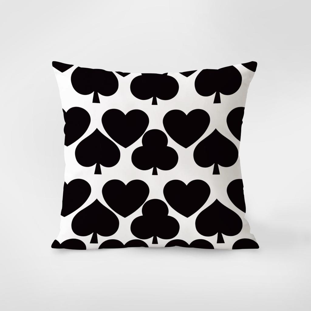 Abstract Black and White Pattern Pillowcase Interior Decoration Office Living Room Home Pillowcase