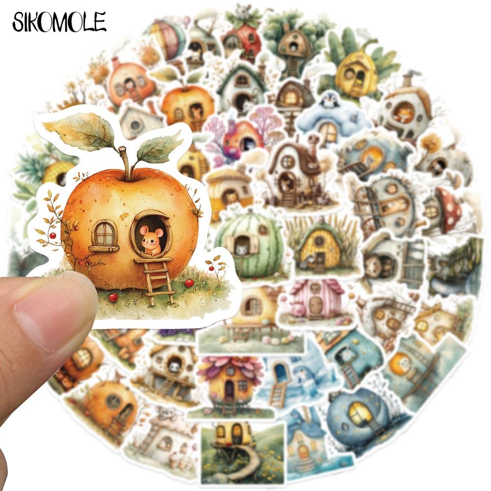 10 30 50Pcs Cartoon The Home Of Small Animals Stickers Aesthetic Fridge Laptop Phone Diary Stationery Graffiti Sticker Kid Toy