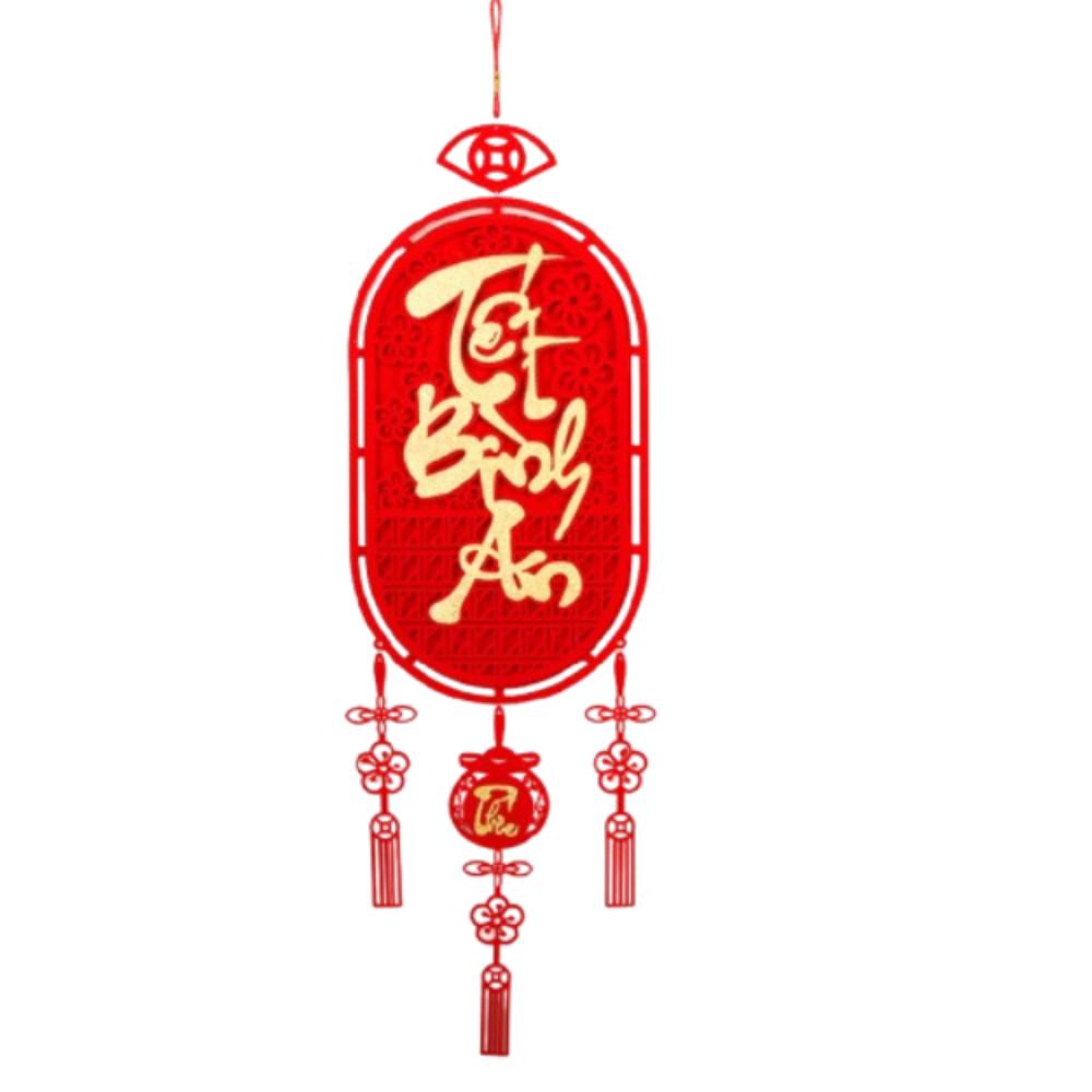 Traditional Fu Character Pendants Chinese Style 2025 New Year Door Couplet  New Year Gift