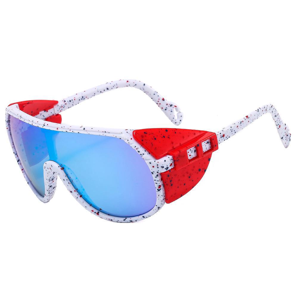 Sports Sunglasses Trend Collapse Conjoined Lenses Sunglasses Personality Outdoor Cycling Sunglasses.