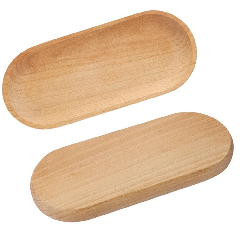 Dessert Plate Snack Dried Fruit Plate Tableware Woodware