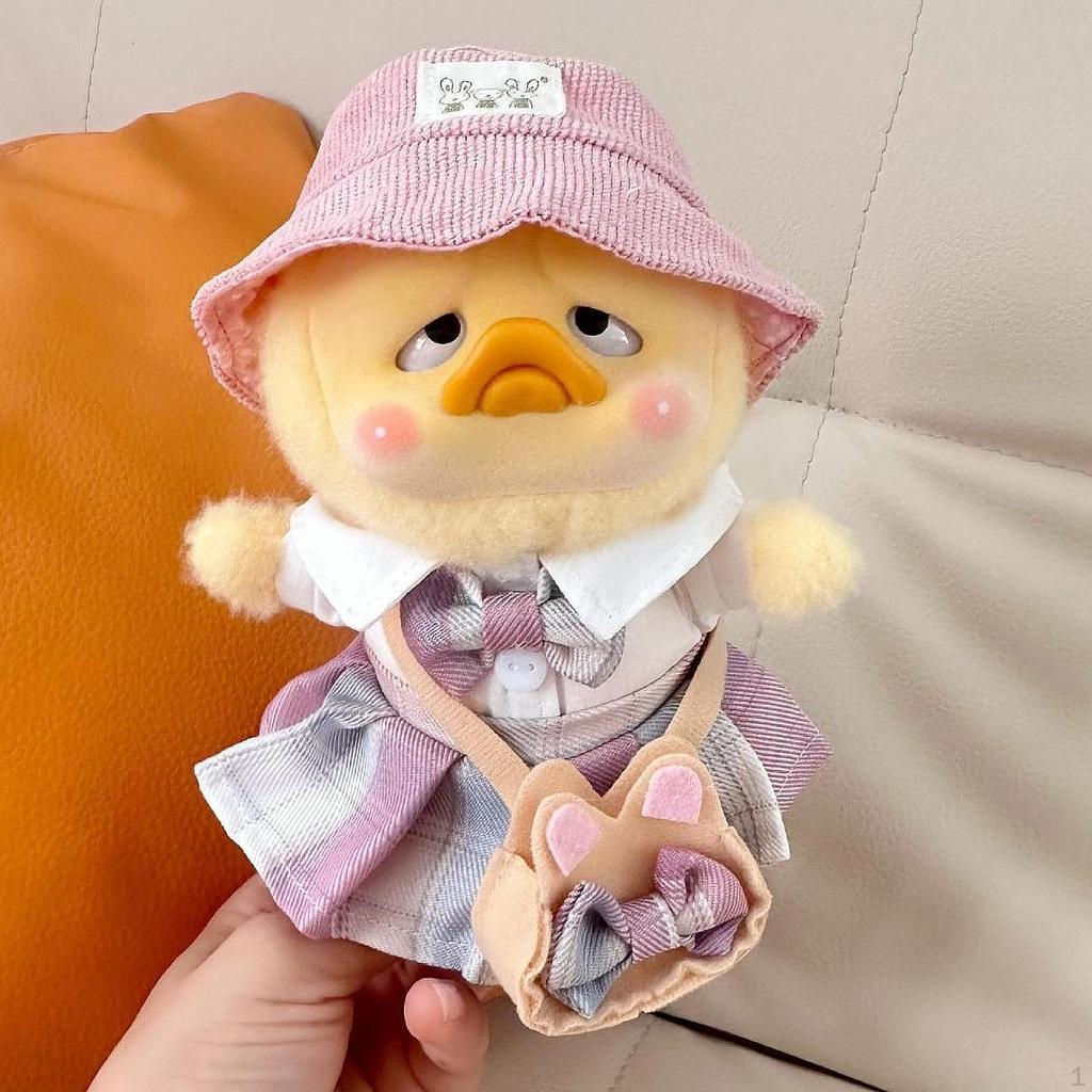 15 Cm Plush Doll Clothes DIY Girl Gift,Adorable,Plush Accessories Costumes Soft Stylish