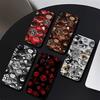 Vintage Evil Eyes Phone Case Black Silicone Soft Shell For IPhone 17 16 15 14 13 12 11 Air Pro Max Plus Hot Sale