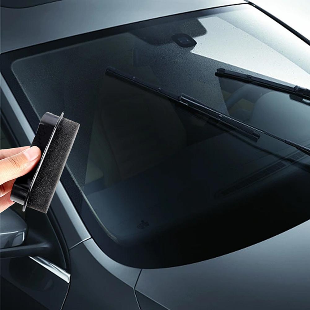 Windows Car Mirrors Sponge Car Nano Coating Sponge Glass Nano Wax Coat Applicator Car Polish Nano Coatings for Car Cleaning