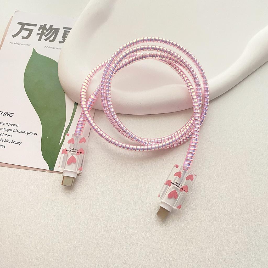 For Iphone Ipad Data Cable Protective Cover Charging Cable Anti Breakage Suitable for 20W Charger Gifts for Boys and Girls