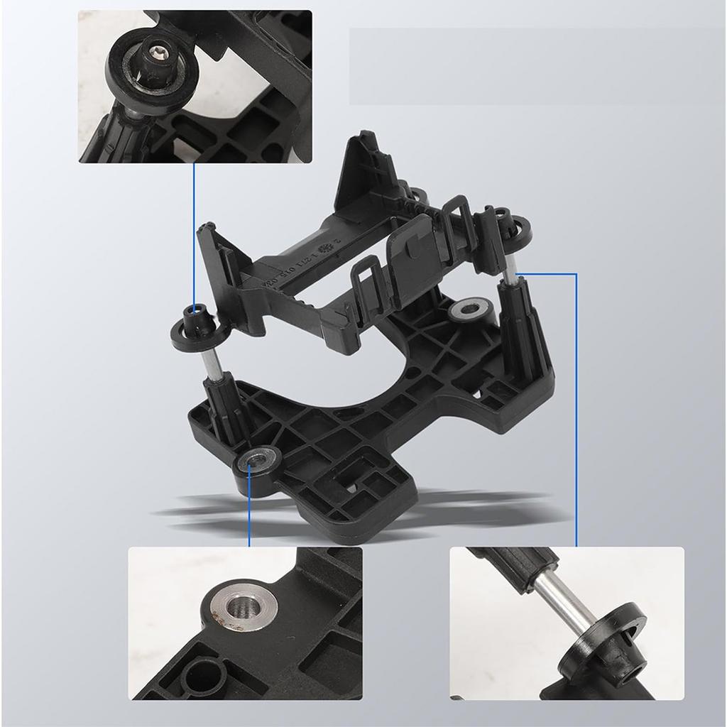 High Durability Cruise Sensor Bracket Holder Corrosion Resistant Easy Installation For B8 3Q0907704A 3Q0998561 Longevity