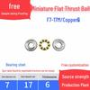 Compact Flat Thrust Ball Bearing: F6-12M, F8-14M, F8-16M, F10-18M, F10-20M.