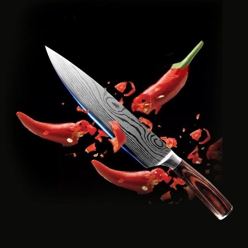 8 Inch Knife Japanese Kitchen Knife chopping knife Slicing Knife Cleaver Knife butcher knife