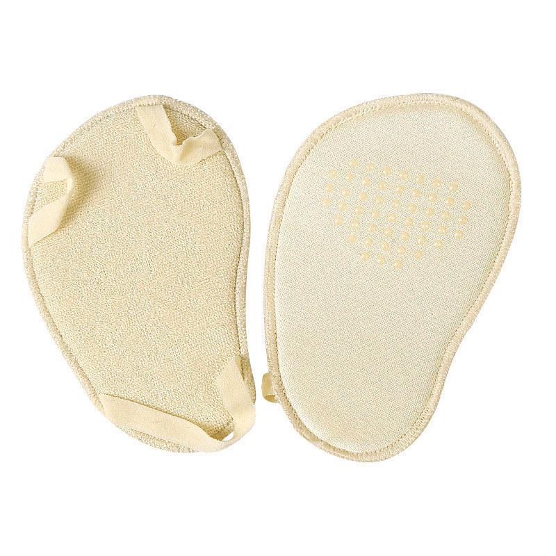 

Non-Slip Invisible Forefoot Pads for High Heels - Anti-Rubbing, Pain-Relief, with Adhesive Grip One Size бежевий