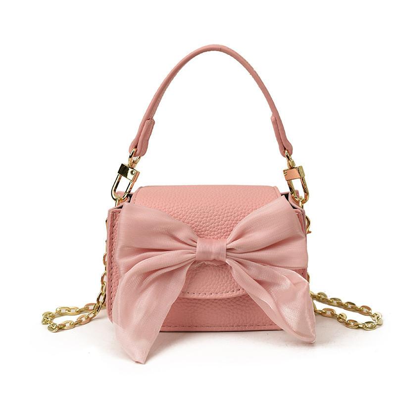 Minimalist Pu Butterfly Knot Shoulder Bag For Daily Casual Wear