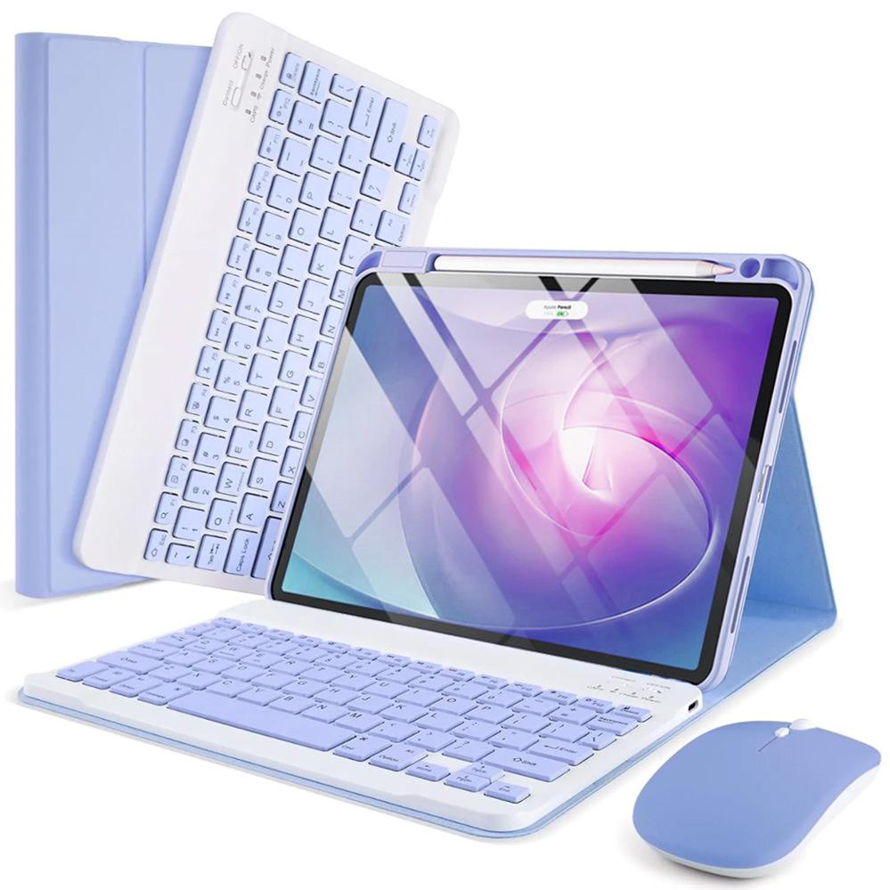 2024 New Model Backlit Leather Case with Bluetooth Keyboard for Honor X8A, Compatible with MatePad 11.5 Tablet