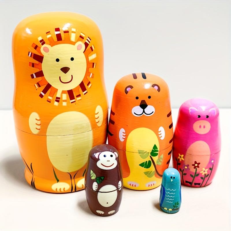 Russian Nesting Doll Wooden-Christmas,birthdays,resurrection other holidays children's toys- friends, family holiday gifts - home, offices,ornaments