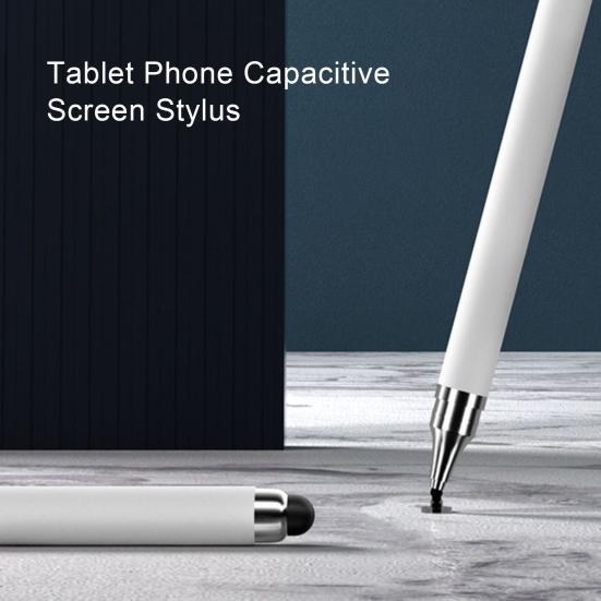 Stylus Pen 2 in 1 Double Headed High Sensitivity Replaceable Nib Precise Drawing Universal Tablet Smart Phone Touch Stylus Office Working
