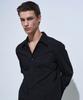 Pekeu Pinstripe Shirt (Black)