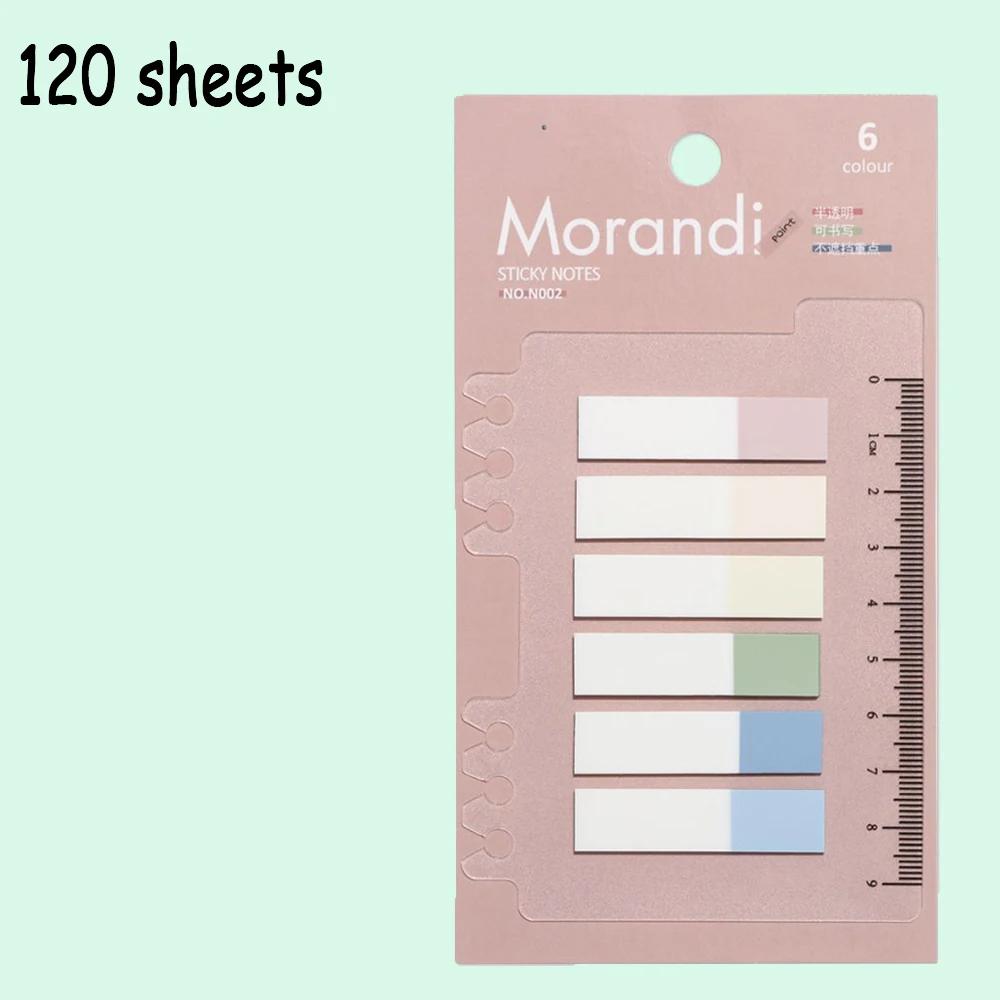 60/90/120/200 Sheets Self Adhesive Sticky Notes Memo Pad Flags Tab Loose-leaf Index Sticker Bookmark Page Sticker Sticky Notes