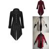 Vintage Herren Frackjacke in elegantem Schwarz für Gothic Steampunk Kostümpartys
