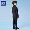 Romon Boy's Chinese Style Zhongshan Suit Set