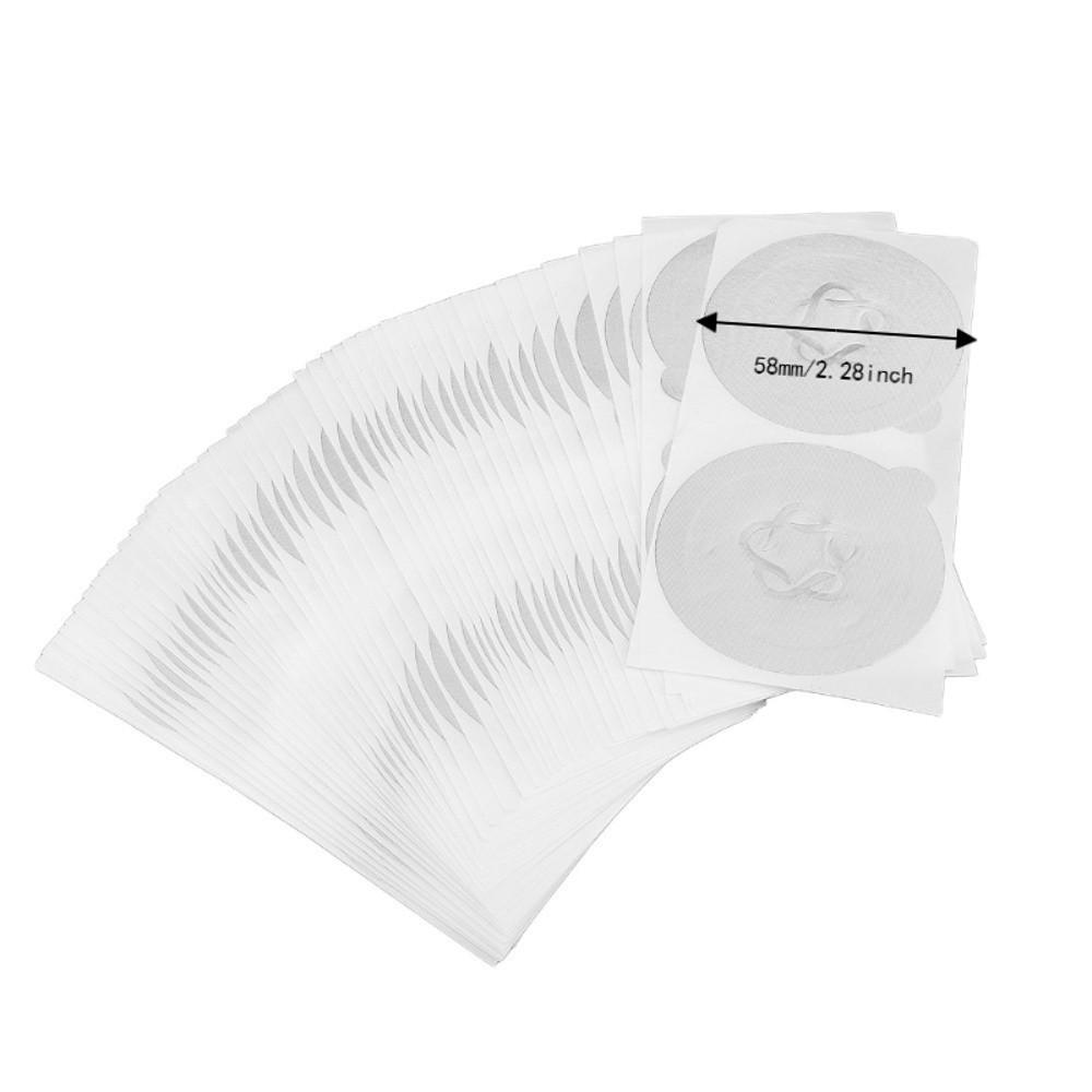 50pcs set Tight Sealing Reusable Coffee Pods Covers 50pcs Self Adhesive Foil Seals For Vertuo Pods