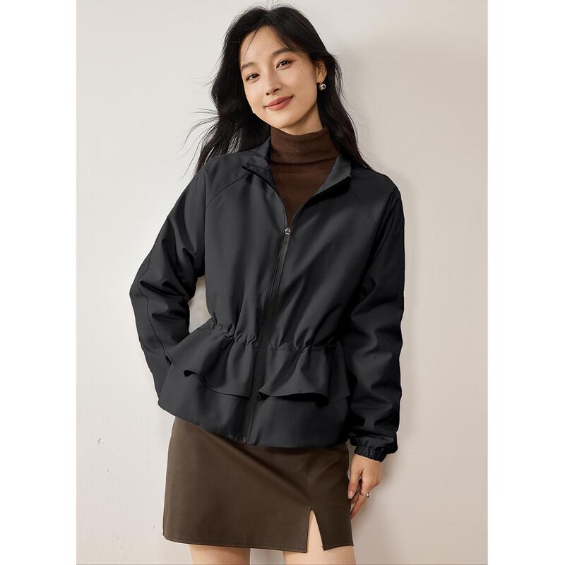Women s Waist-Cinched Winter Goose Down Jacket M